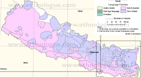 The Linguistic Map of Nepal