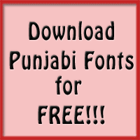 Free Punjabi Fonts For Mac